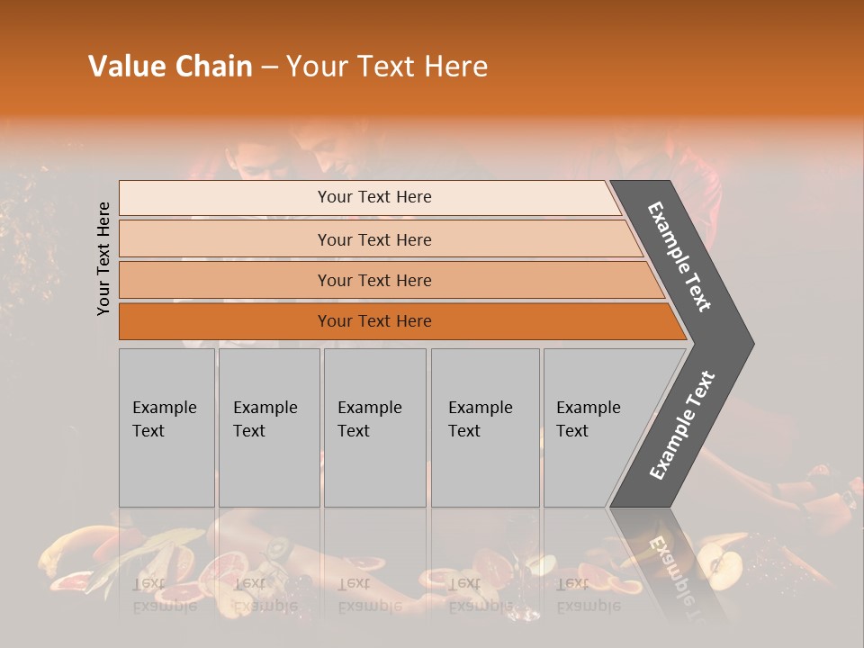 Male Bedeck Friends PowerPoint Template