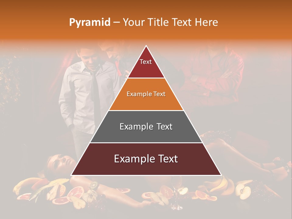 Male Bedeck Friends PowerPoint Template