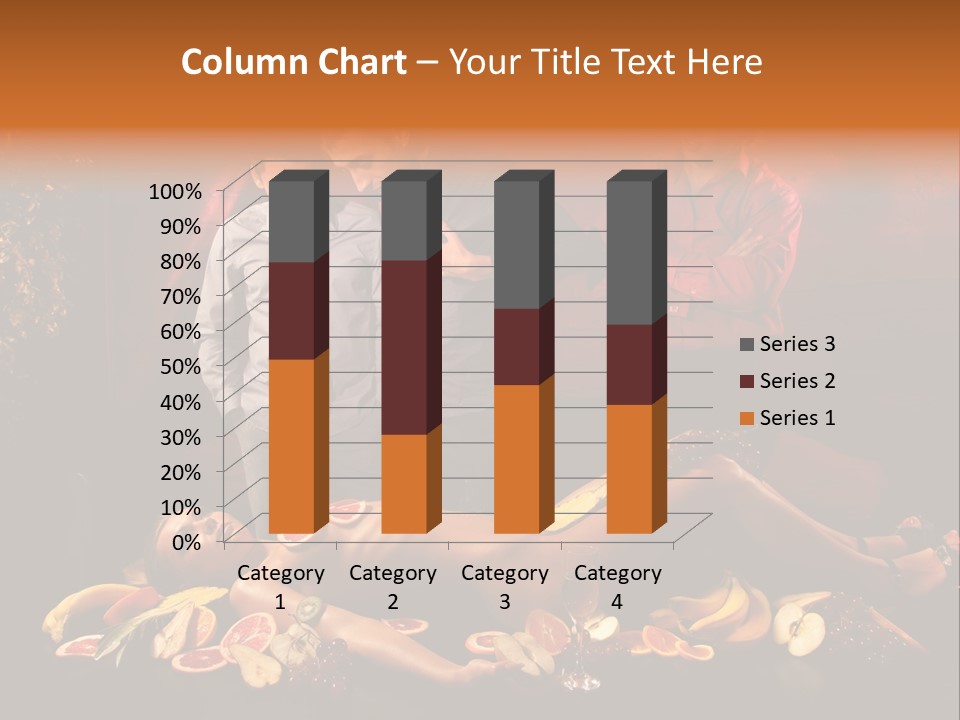 Male Bedeck Friends PowerPoint Template