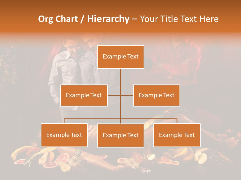 Male Bedeck Friends PowerPoint Template