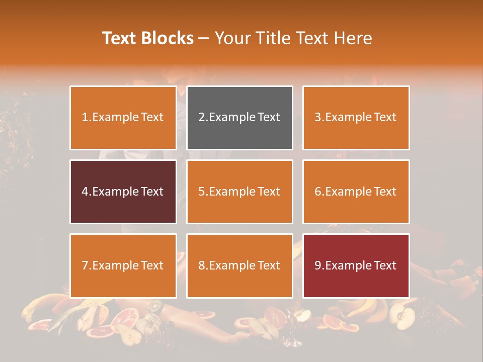 Male Bedeck Friends PowerPoint Template