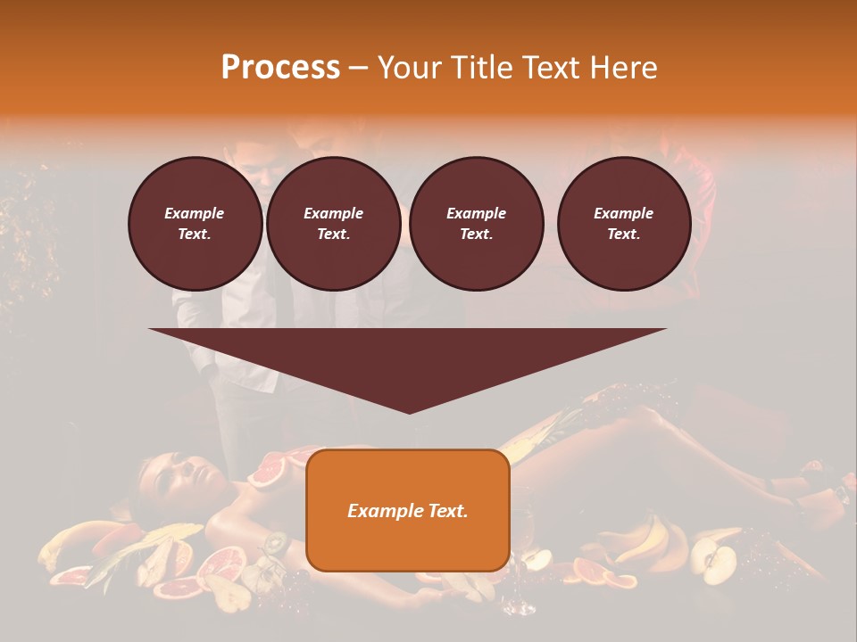 Male Bedeck Friends PowerPoint Template