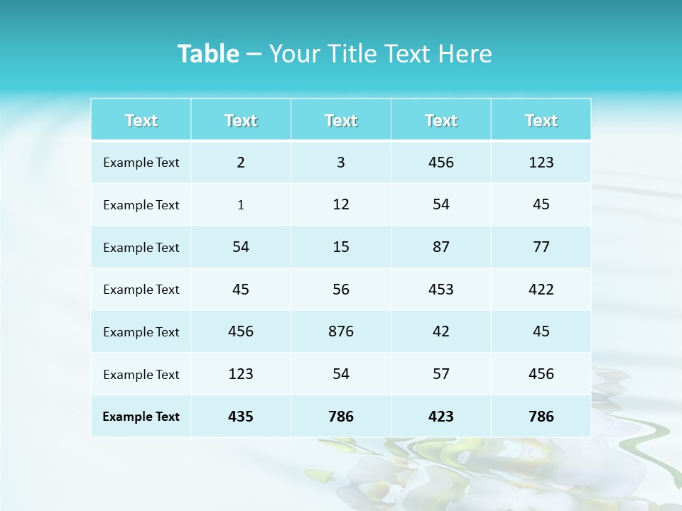 Botany Floral Decorative PowerPoint Template