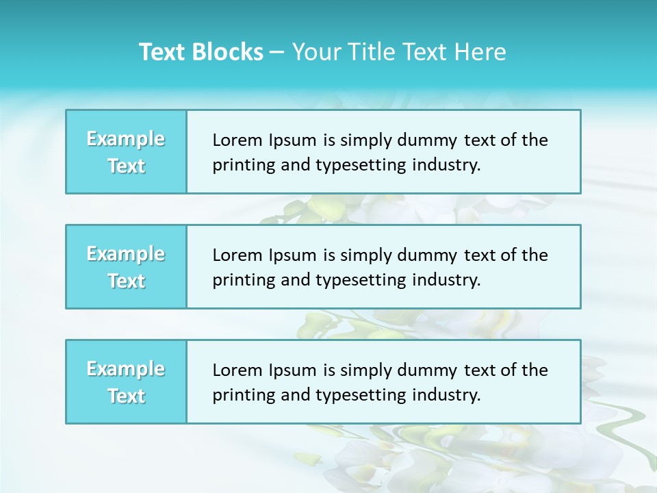 Botany Floral Decorative PowerPoint Template