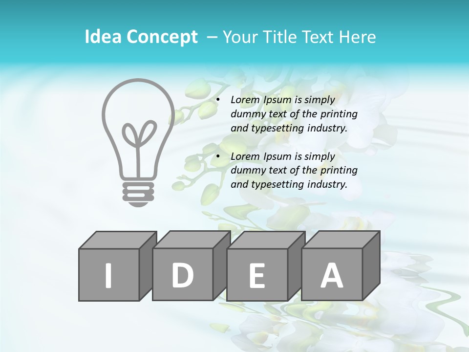 Botany Floral Decorative PowerPoint Template