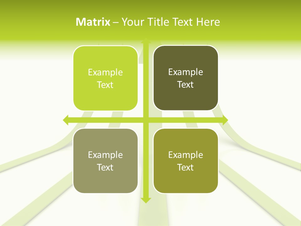 Leader Motion Turn PowerPoint Template