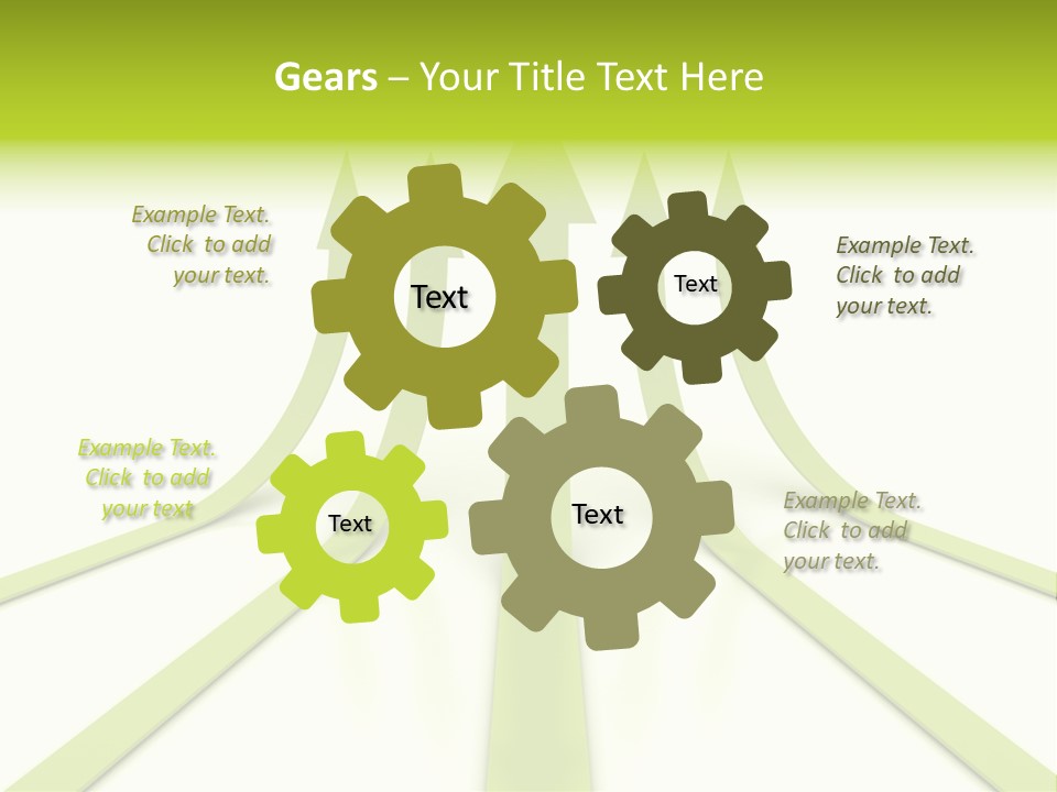 Leader Motion Turn PowerPoint Template
