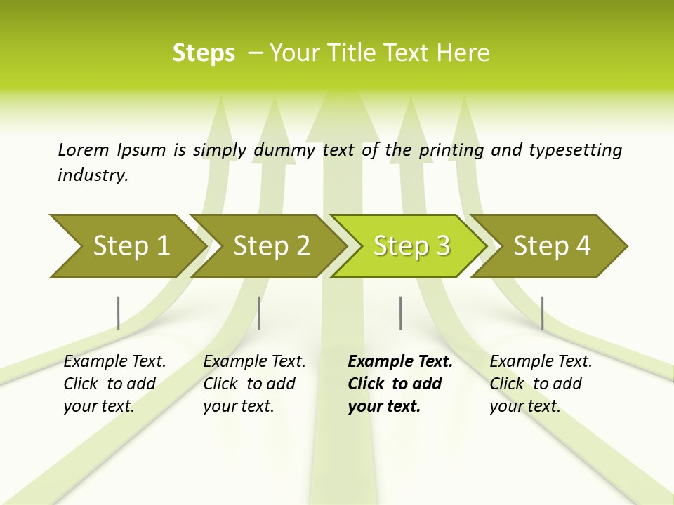 Leader Motion Turn PowerPoint Template