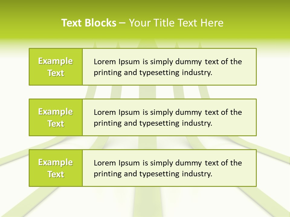 Leader Motion Turn PowerPoint Template