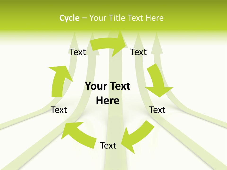 Leader Motion Turn PowerPoint Template