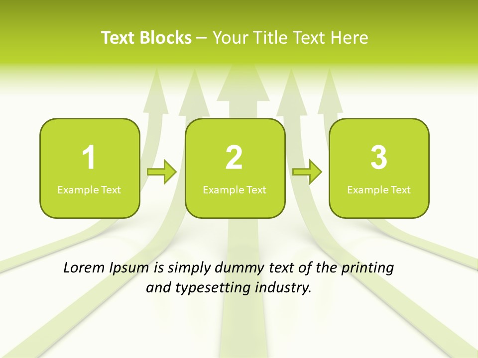 Leader Motion Turn PowerPoint Template