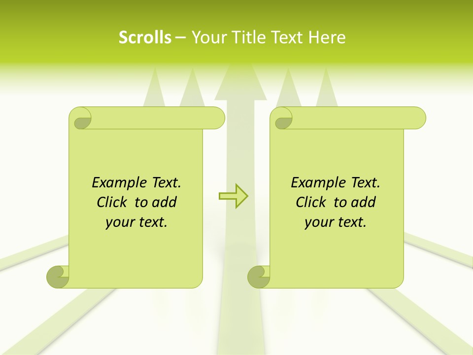 Leader Motion Turn PowerPoint Template