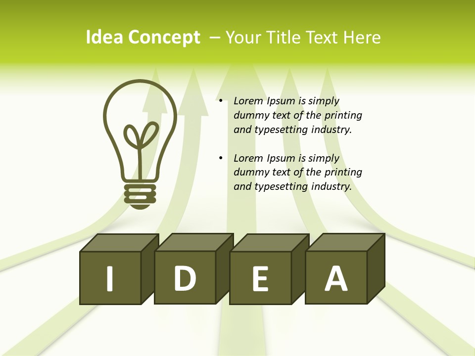 Leader Motion Turn PowerPoint Template