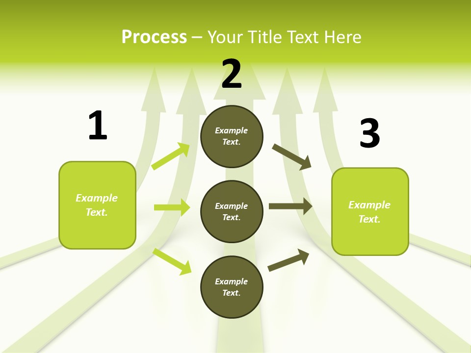 Leader Motion Turn PowerPoint Template