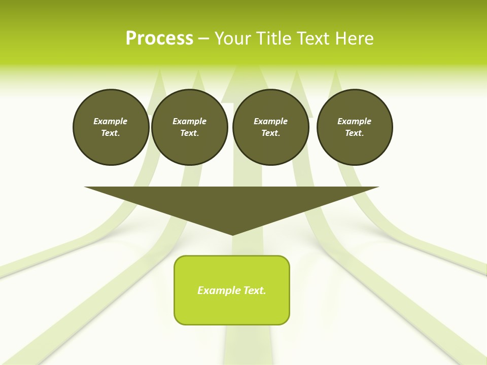 Leader Motion Turn PowerPoint Template