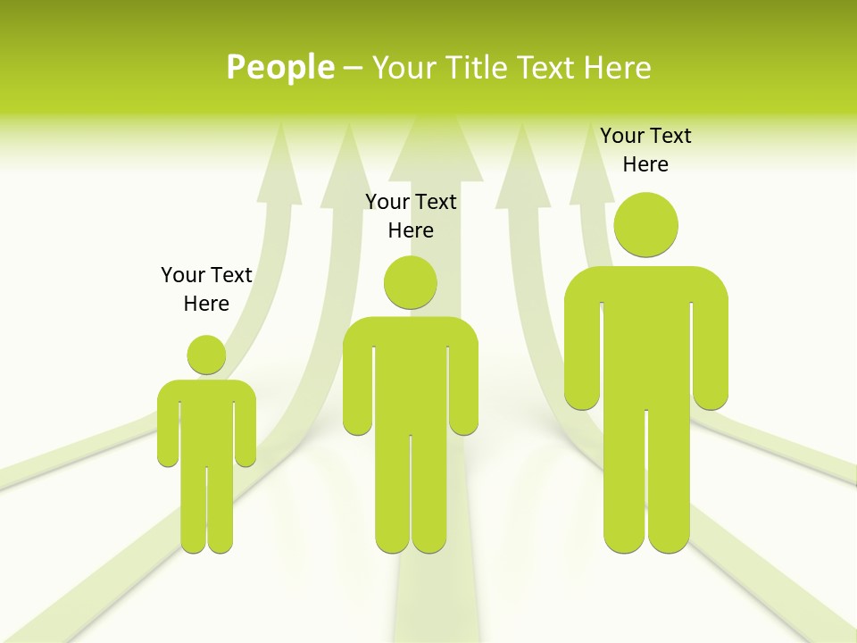 Leader Motion Turn PowerPoint Template