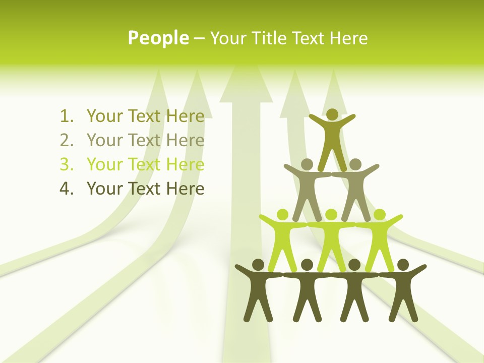 Leader Motion Turn PowerPoint Template