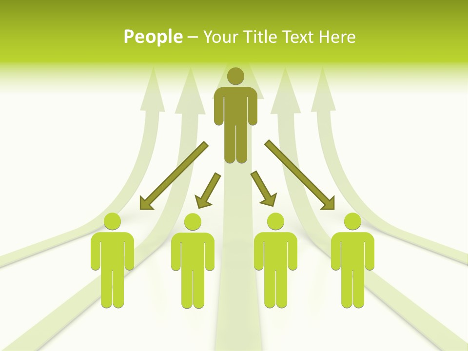 Leader Motion Turn PowerPoint Template