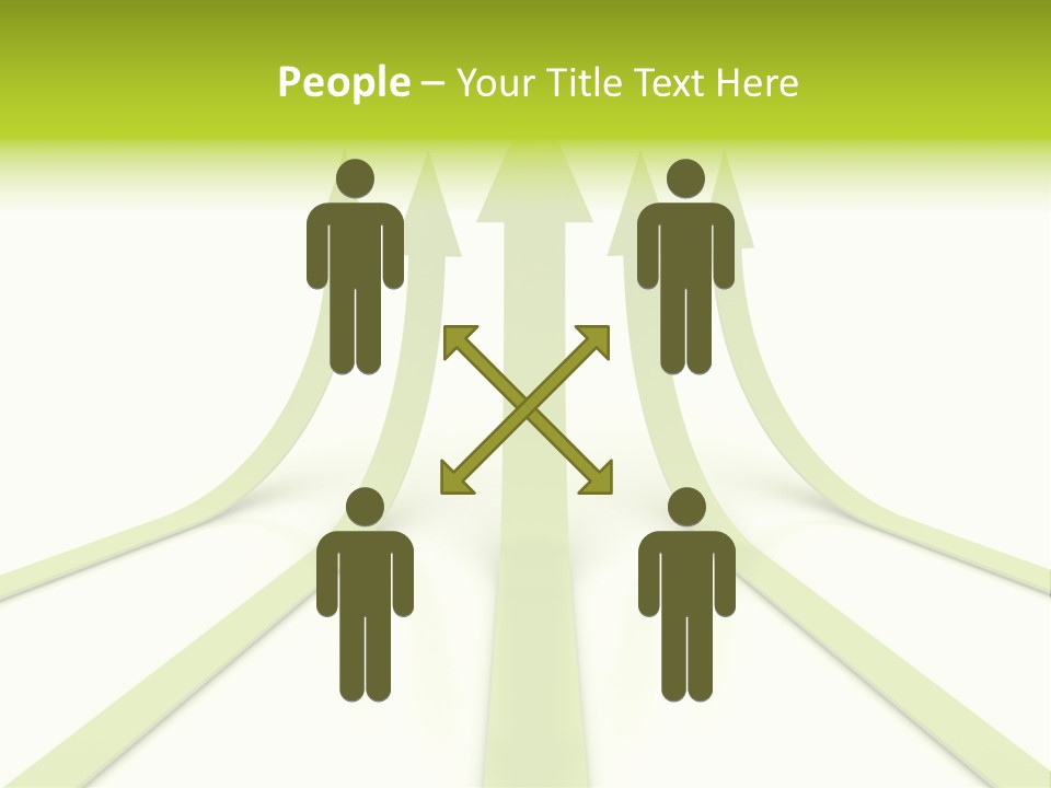 Leader Motion Turn PowerPoint Template