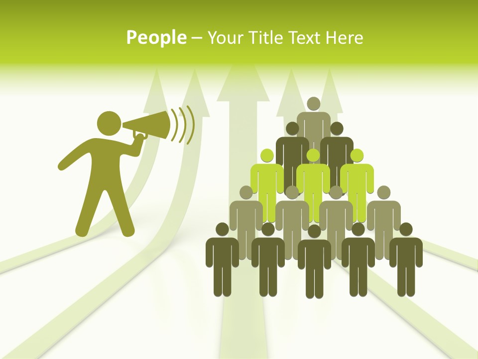 Leader Motion Turn PowerPoint Template