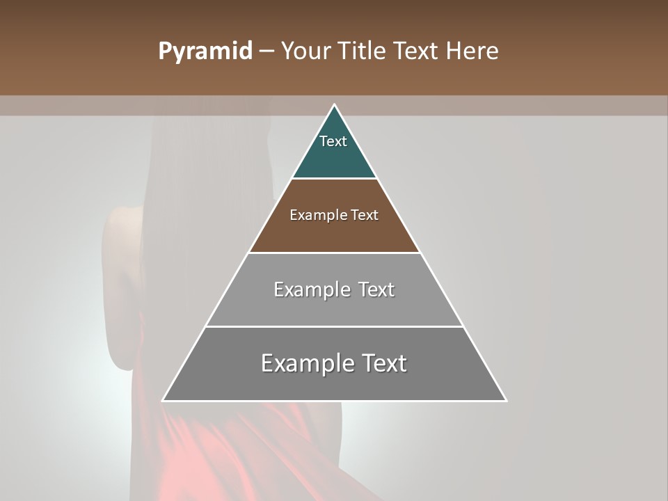 Cover Woman Background PowerPoint Template