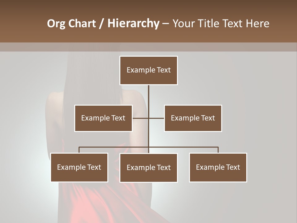 Cover Woman Background PowerPoint Template