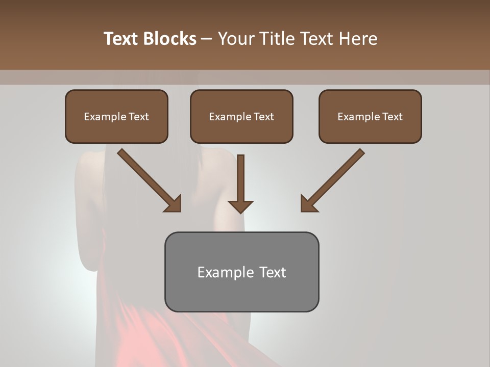 Cover Woman Background PowerPoint Template