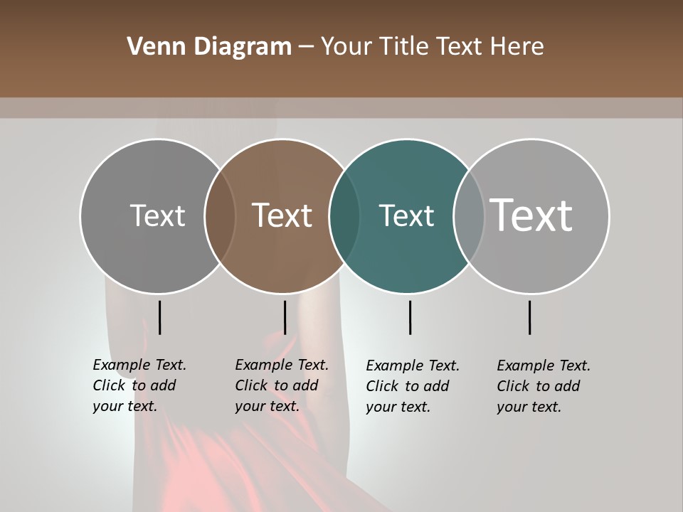 Cover Woman Background PowerPoint Template