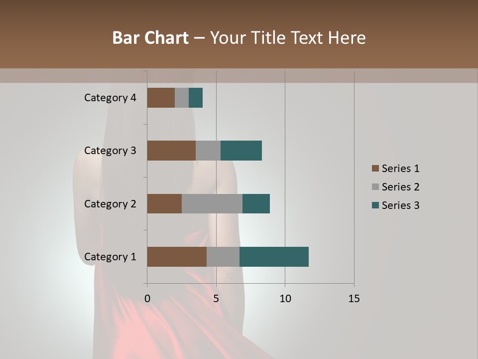 Cover Woman Background PowerPoint Template