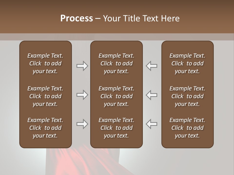 Cover Woman Background PowerPoint Template