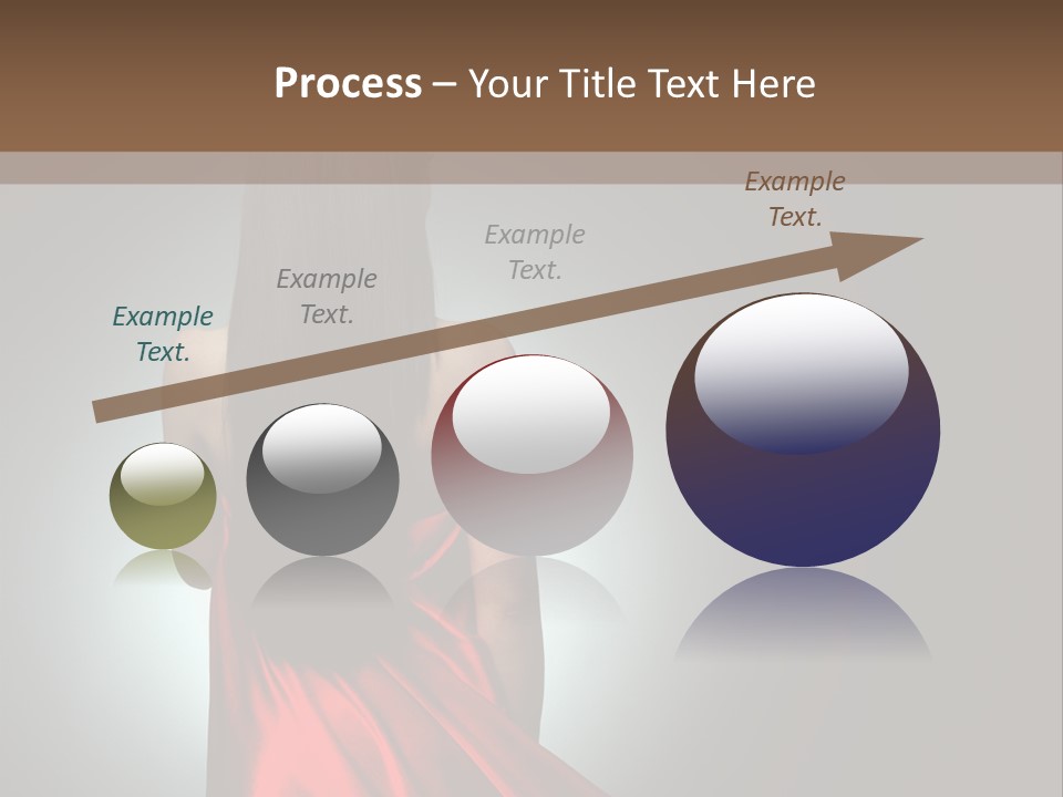 Cover Woman Background PowerPoint Template