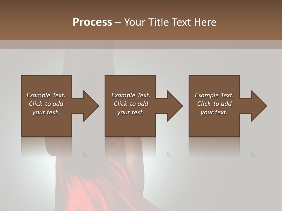 Cover Woman Background PowerPoint Template