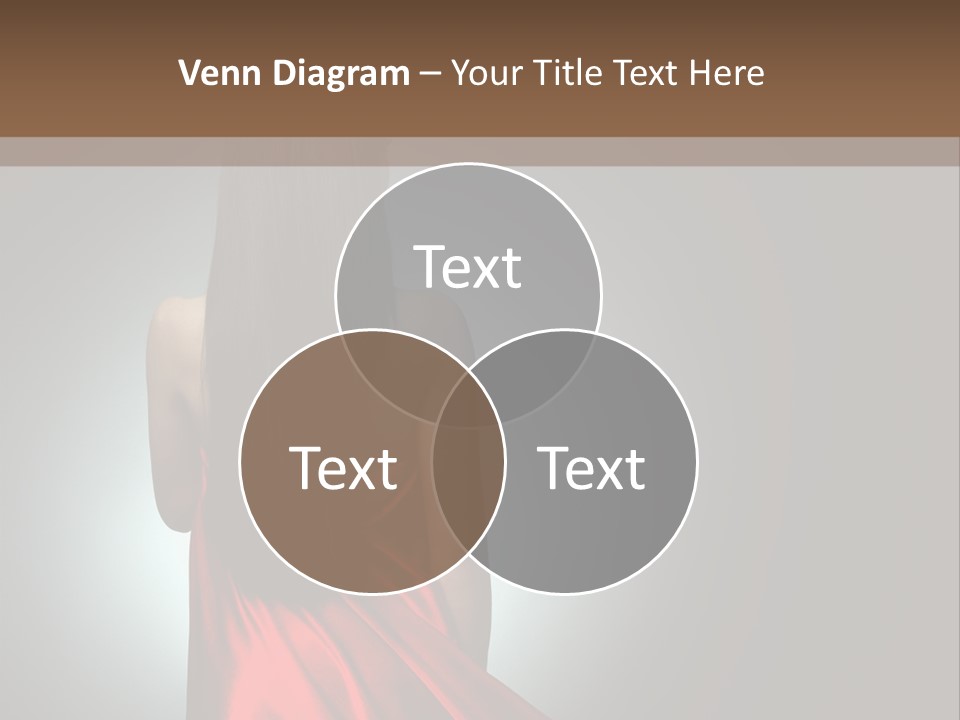 Cover Woman Background PowerPoint Template