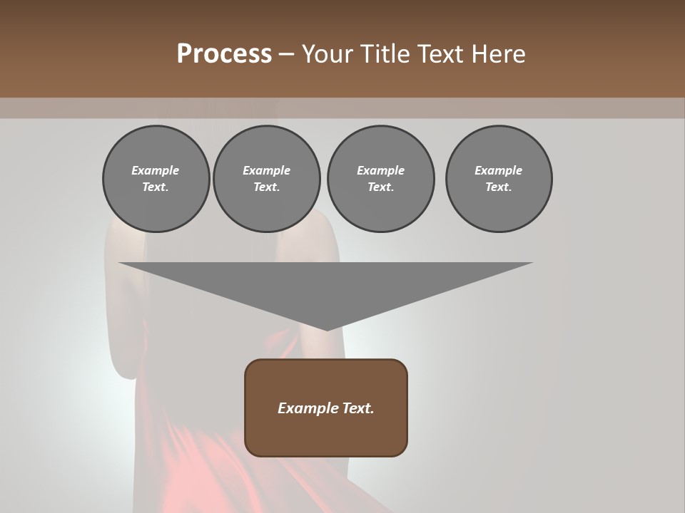Cover Woman Background PowerPoint Template
