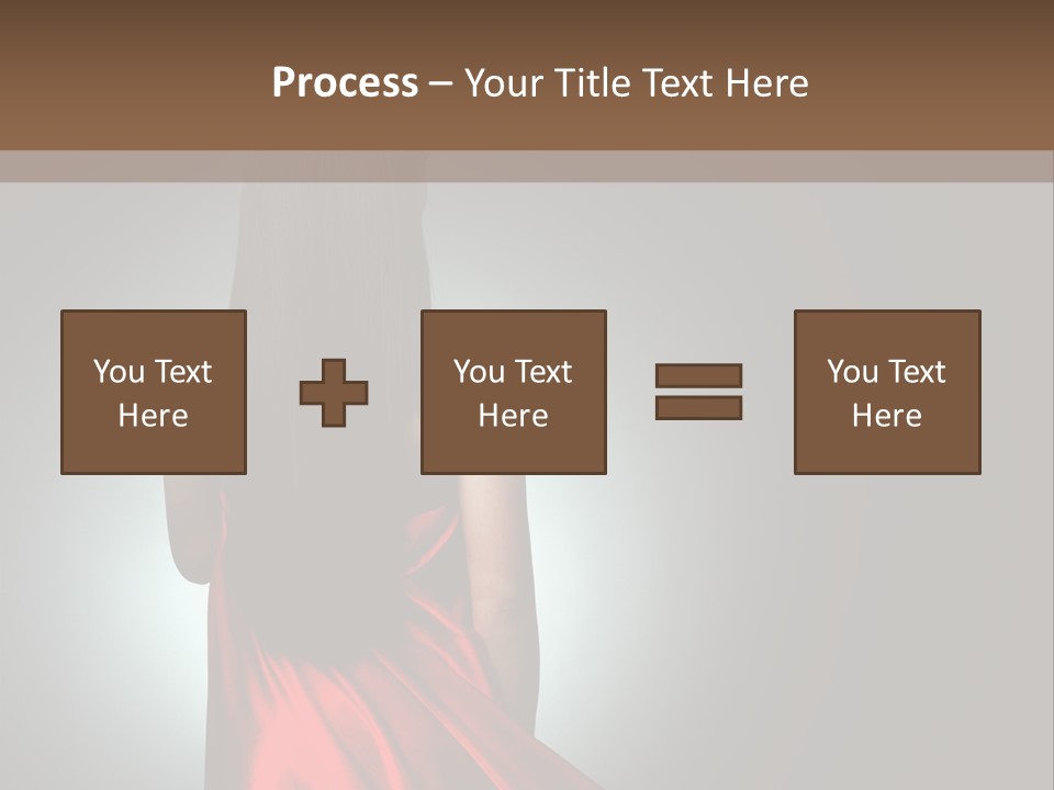 Cover Woman Background PowerPoint Template