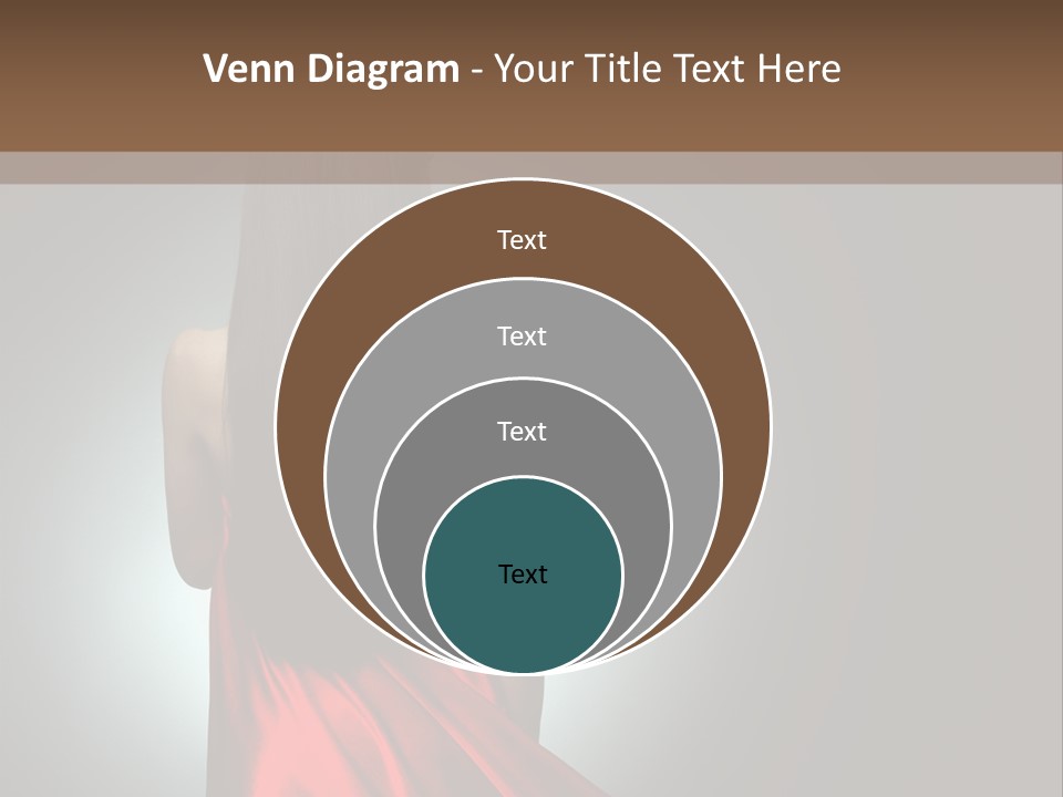 Cover Woman Background PowerPoint Template