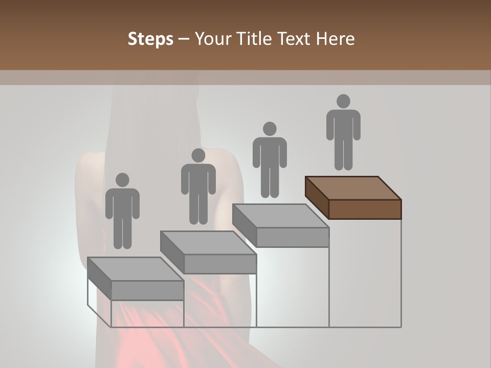 Cover Woman Background PowerPoint Template