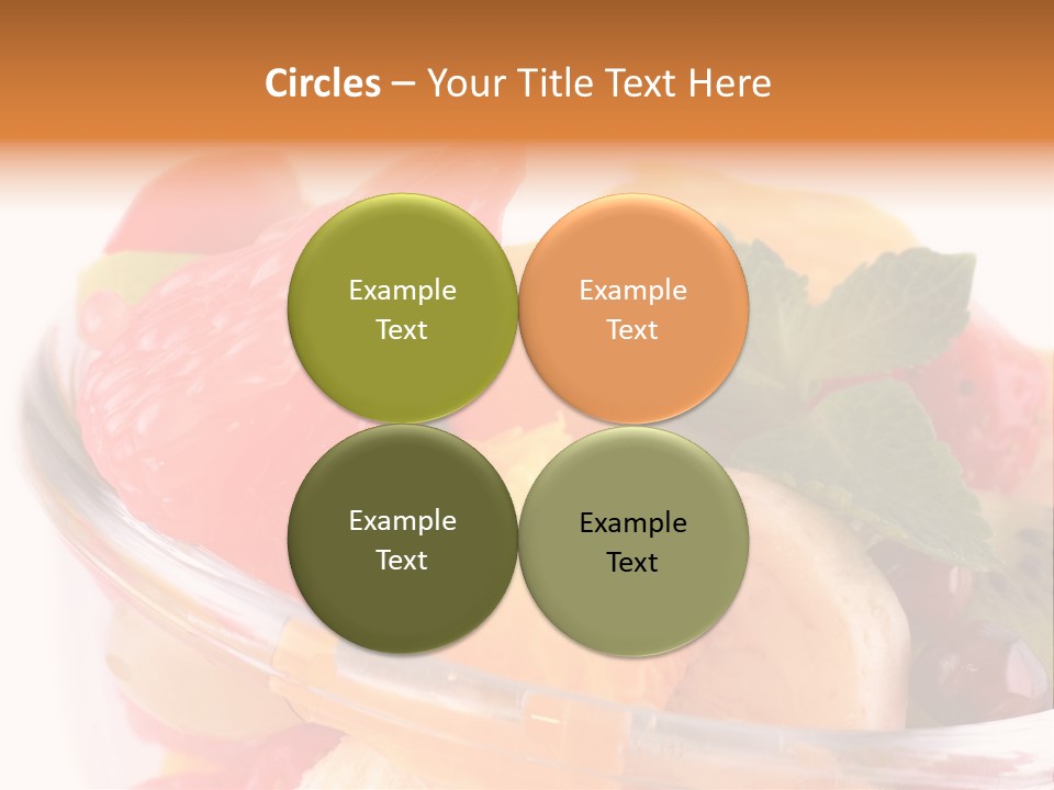 Organic Recipe Grape PowerPoint Template