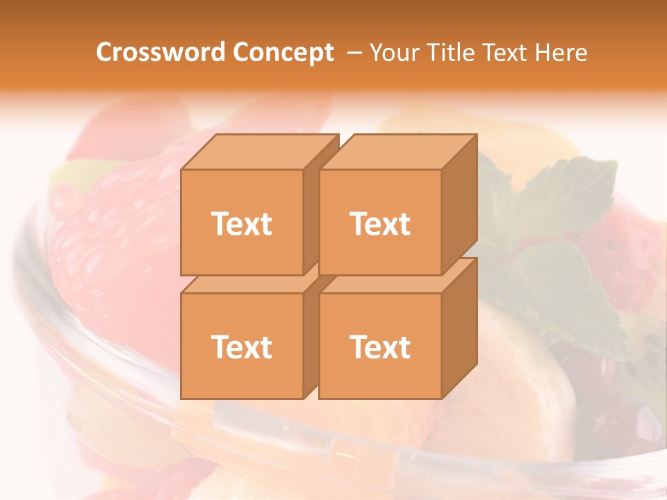 Organic Recipe Grape PowerPoint Template