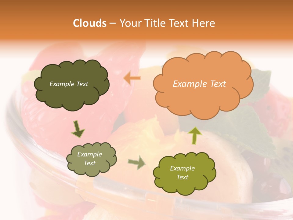 Organic Recipe Grape PowerPoint Template