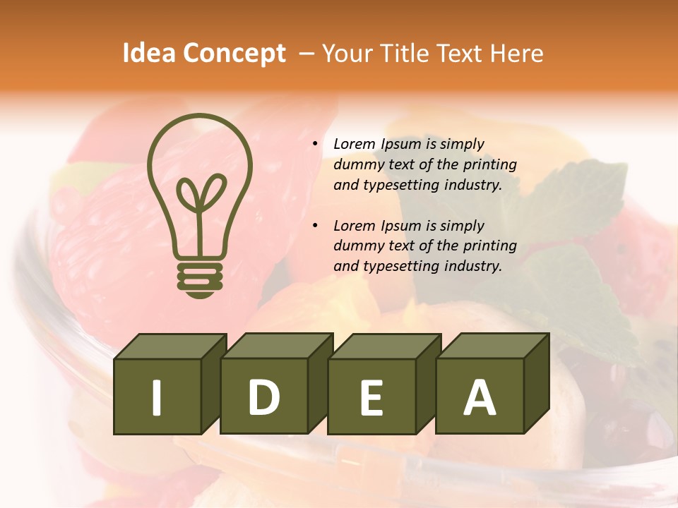 Organic Recipe Grape PowerPoint Template