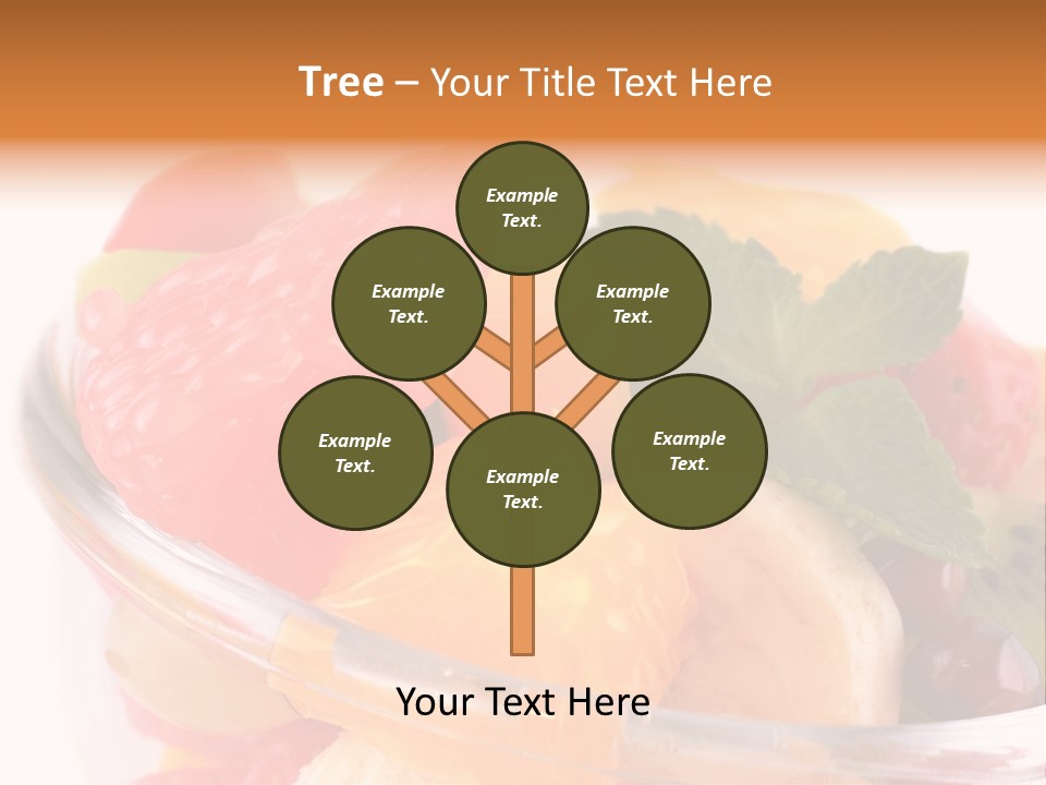 Organic Recipe Grape PowerPoint Template