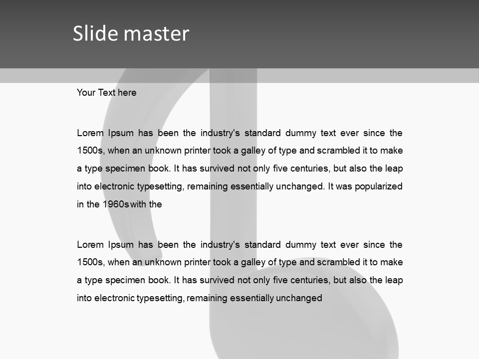 Ymbol Background Illu Tration PowerPoint Template