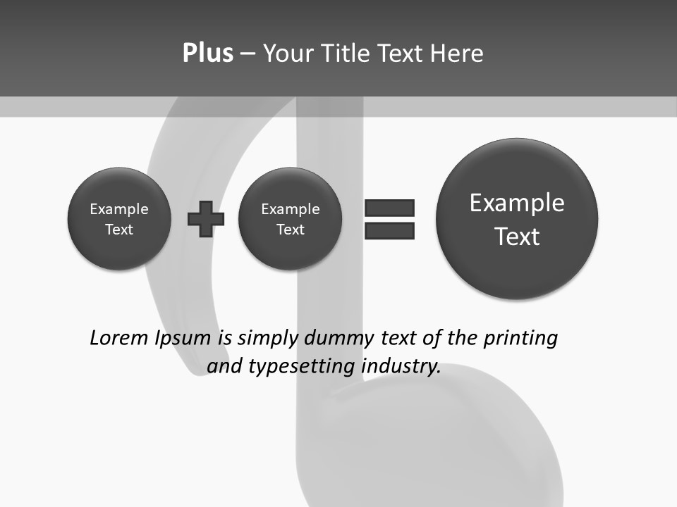 Ymbol Background Illu Tration PowerPoint Template