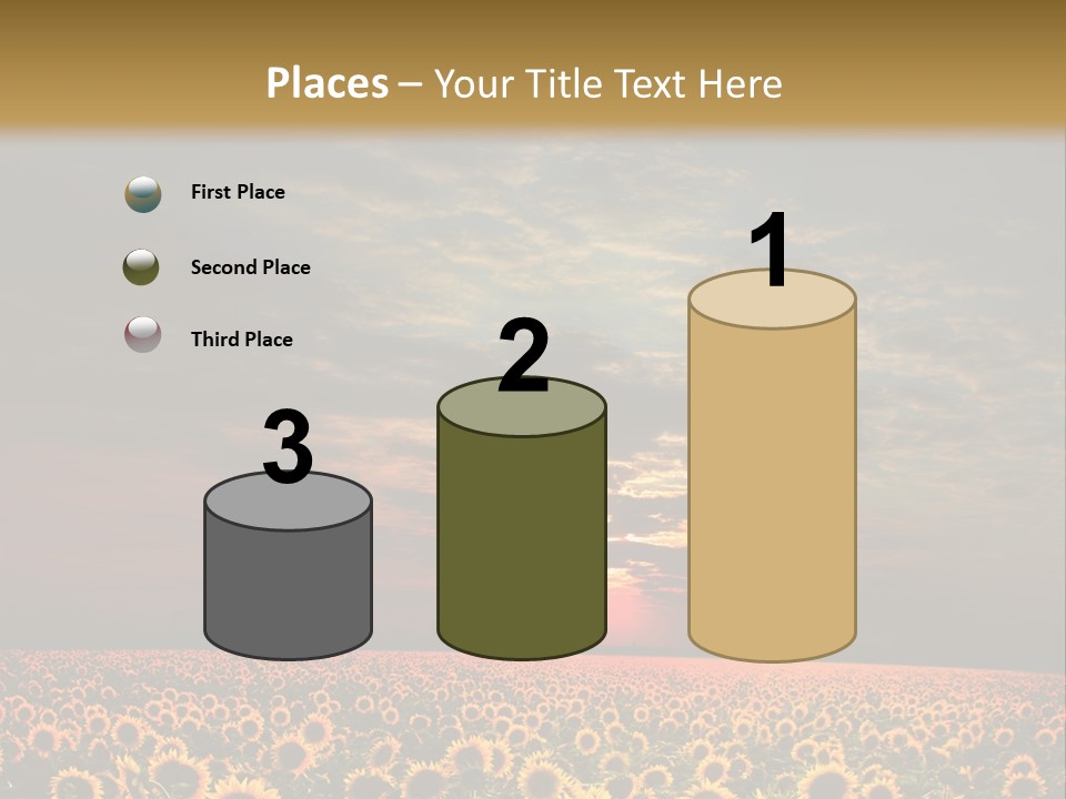 Light Dramatic Leaf PowerPoint Template