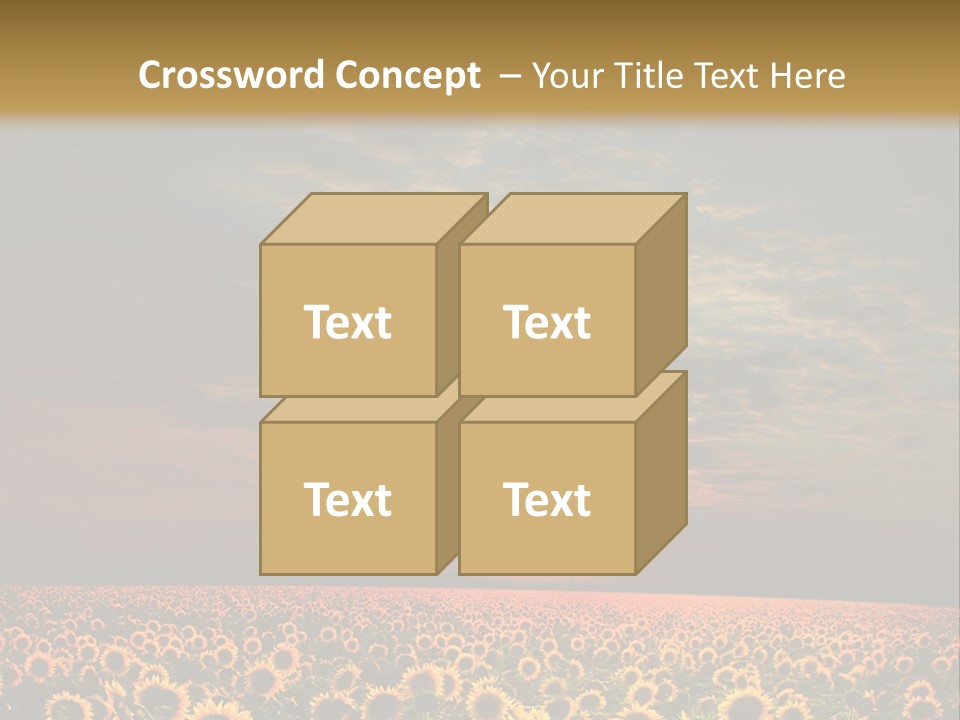 Light Dramatic Leaf PowerPoint Template