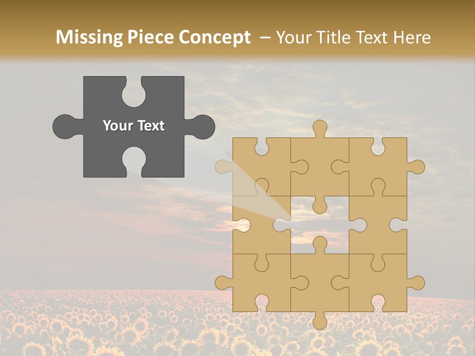 Light Dramatic Leaf PowerPoint Template