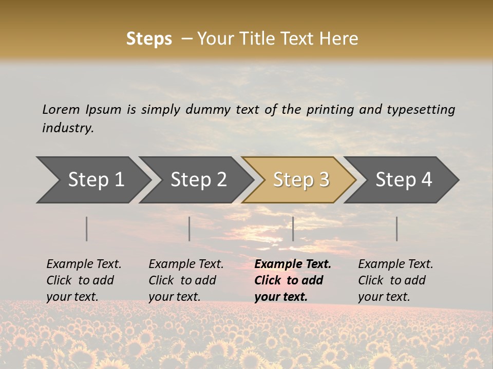 Light Dramatic Leaf PowerPoint Template