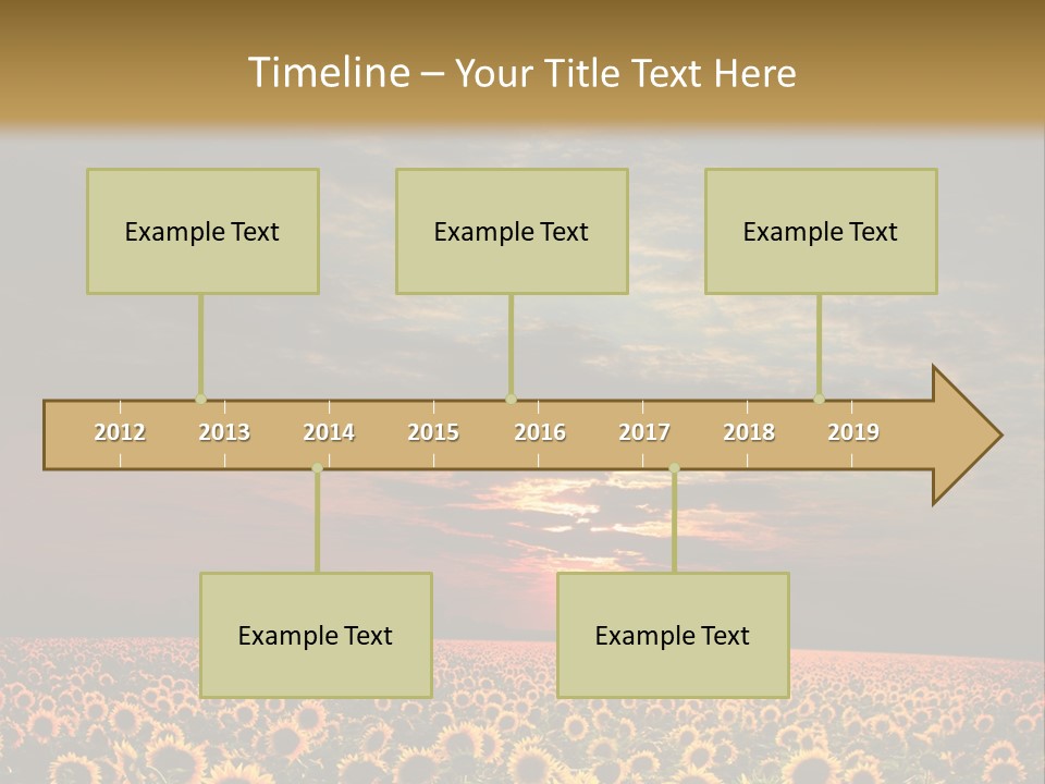 Light Dramatic Leaf PowerPoint Template