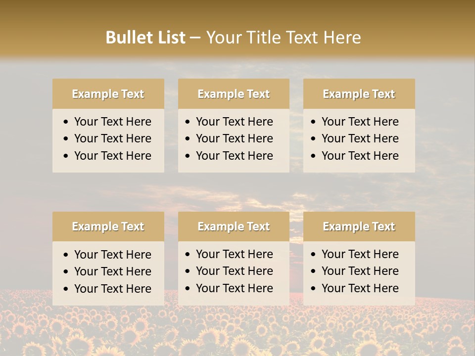 Light Dramatic Leaf PowerPoint Template